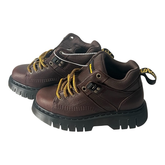 Dr. Martens Woodard Low Unisex Casual Dark Brown Boots, Size L/8, M/7 Brand New main image 14